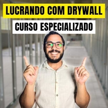 Tiago Iokel apresenta o curso lucrando com Drywall